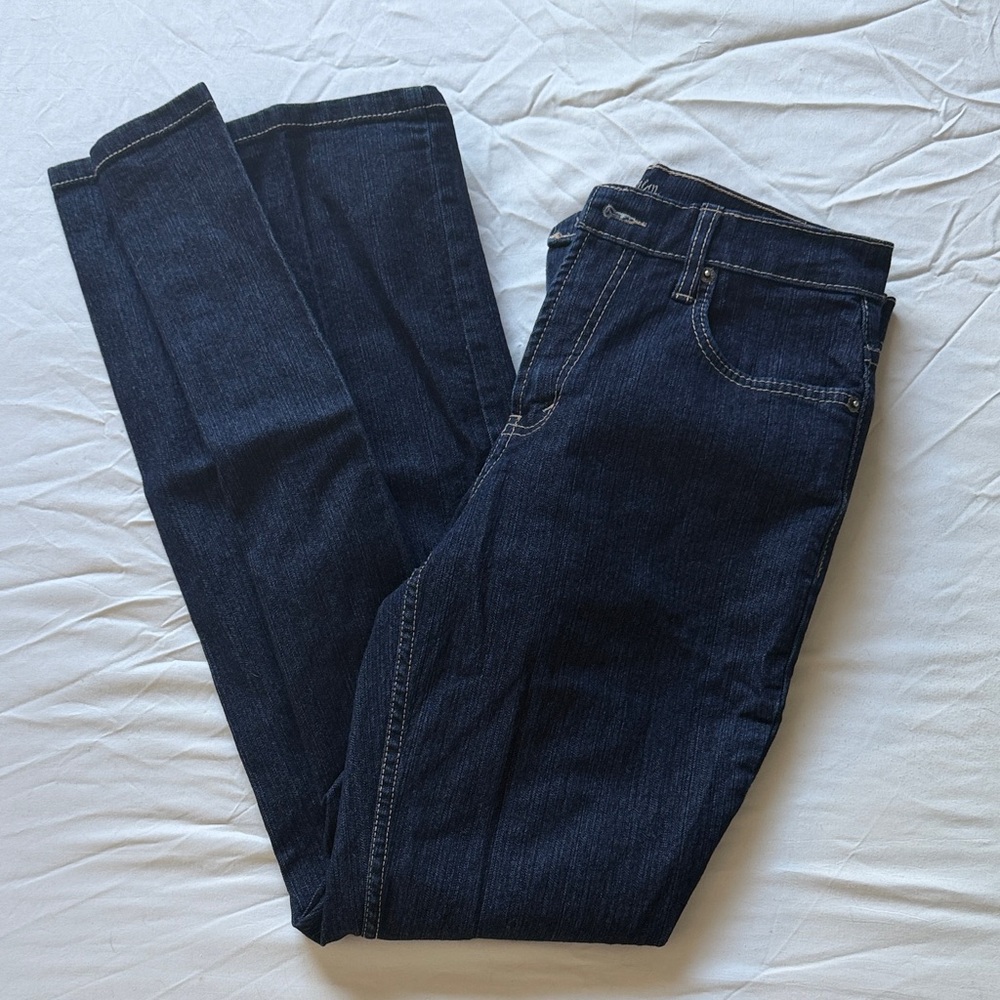 Women’s Boot Cut Jeans - Dark Blue